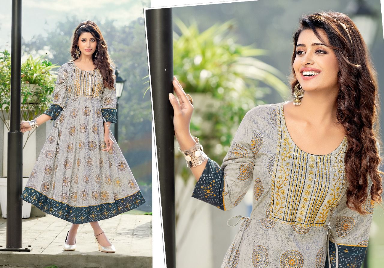 New Manika Printed Designer Kurtis Catalog
